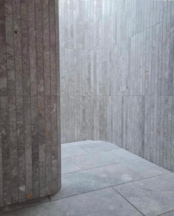 Fluted Stone Corner